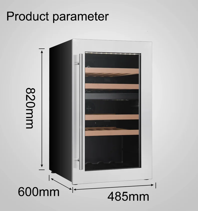 42 Bottles Dual Zone Freestanding Wine Fridge Freezer Buy Wine Fridge