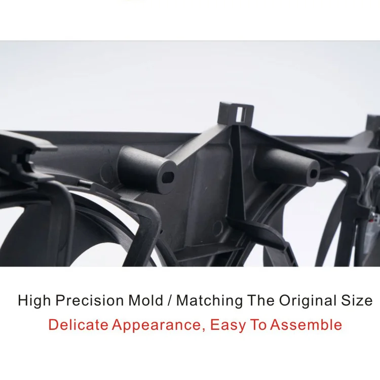 High Quality Auto Part AC Fan Blades Radiator Cooling Fan Plastic Car Condenser Electronic Fan Assembly for Toyota CAMRY RAV4