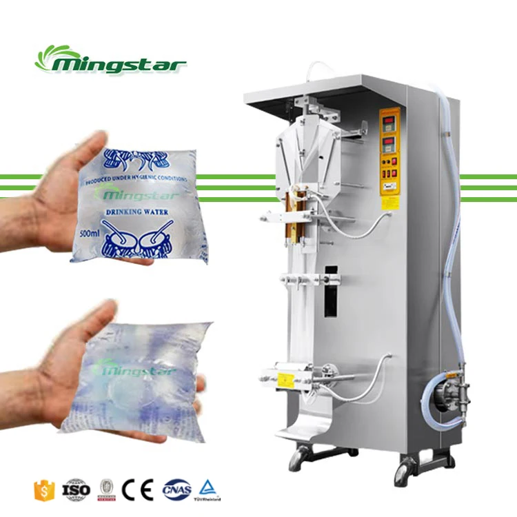 50-500ml Automatic SACHET WATER FILLING MACHINE Water Pouch Packing Machine