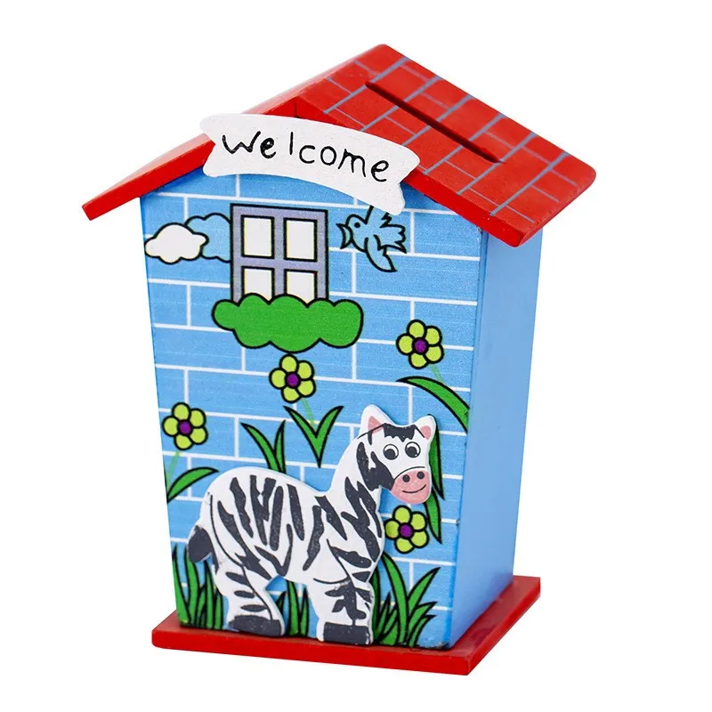 CARINO SALVADANAIO IN plastica carino cane cartoni animati per bambini EUR 18,64 - PicClick IT