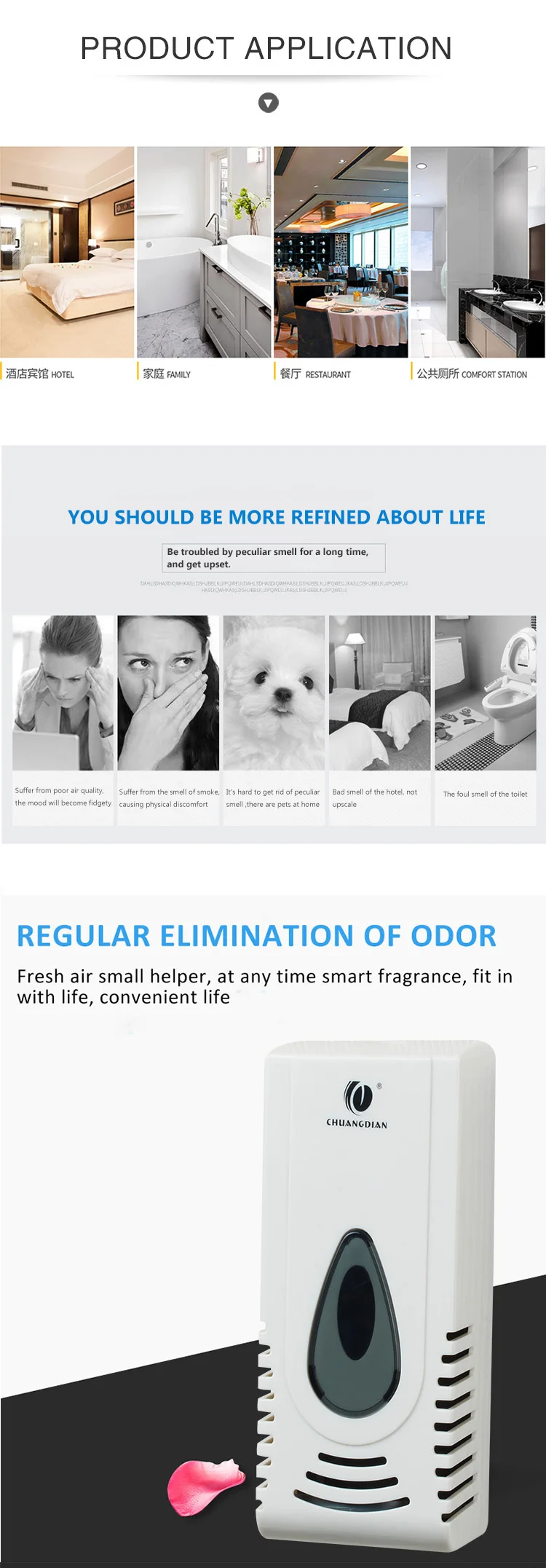 Wall Mounted Cheap Electric Automatic Fan Air Freshener Dispenser Buy