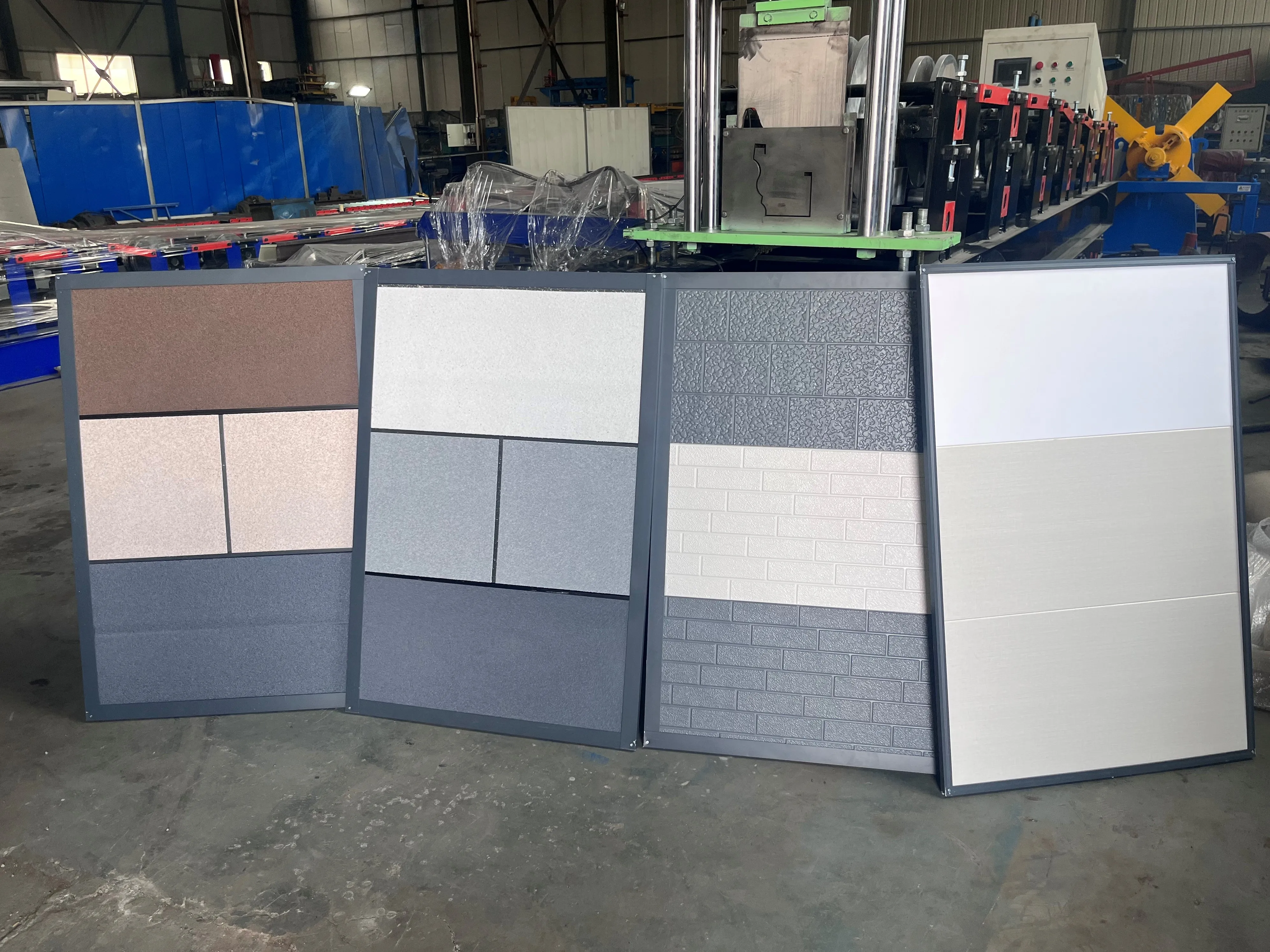 Decorative Thermal Insulation Soundproof PU Polyurethane Exterior Wall Panels Fireproof Sandwich Board Production Line Machine