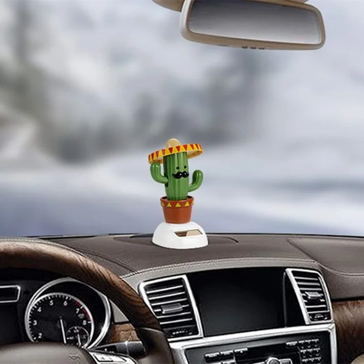 Упаковка с логотипом на заказ, танцевальные игрушки на солнечной батарее, танцевальные игрушки для автомобиля, окон, детское внутреннее украшение