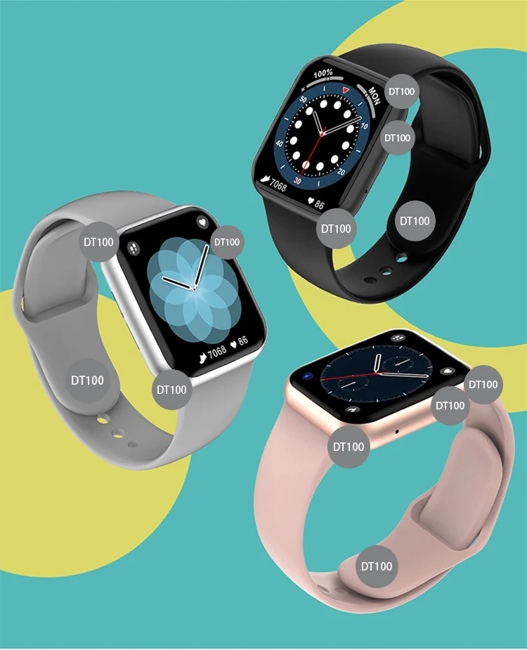 Ip68 Split Screen Display Weather Fitness Watch Heart Rate Reloj  Inteligente Dt100 Pro Max Smartwatch With Call Facilities - Buy Dt100 Pro  Max,Blood Pressure Heart Rate Smart Watch,Dt100 Smartwatch Product on  Alibaba.com