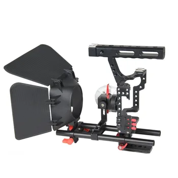 YELANGU C500 Camera Cage with Matte Box for GH4 for S0ny  A7S/A7/A7R/A7RII/A7SII detail image
