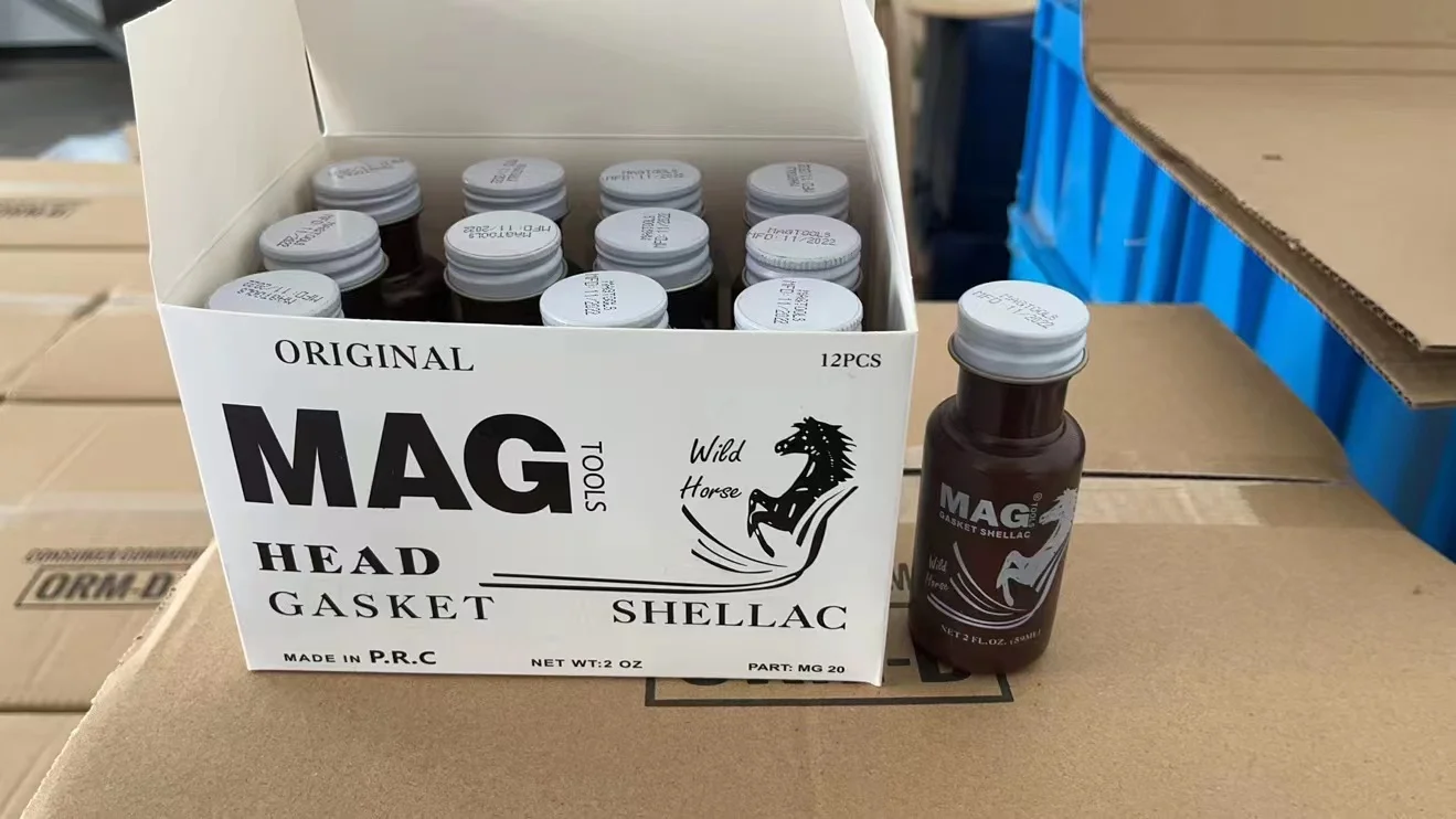 Shellac Compound Tube MAG TOOLS Horse Head Shellac Compound 59ml - Gasket Sealing Adhesive