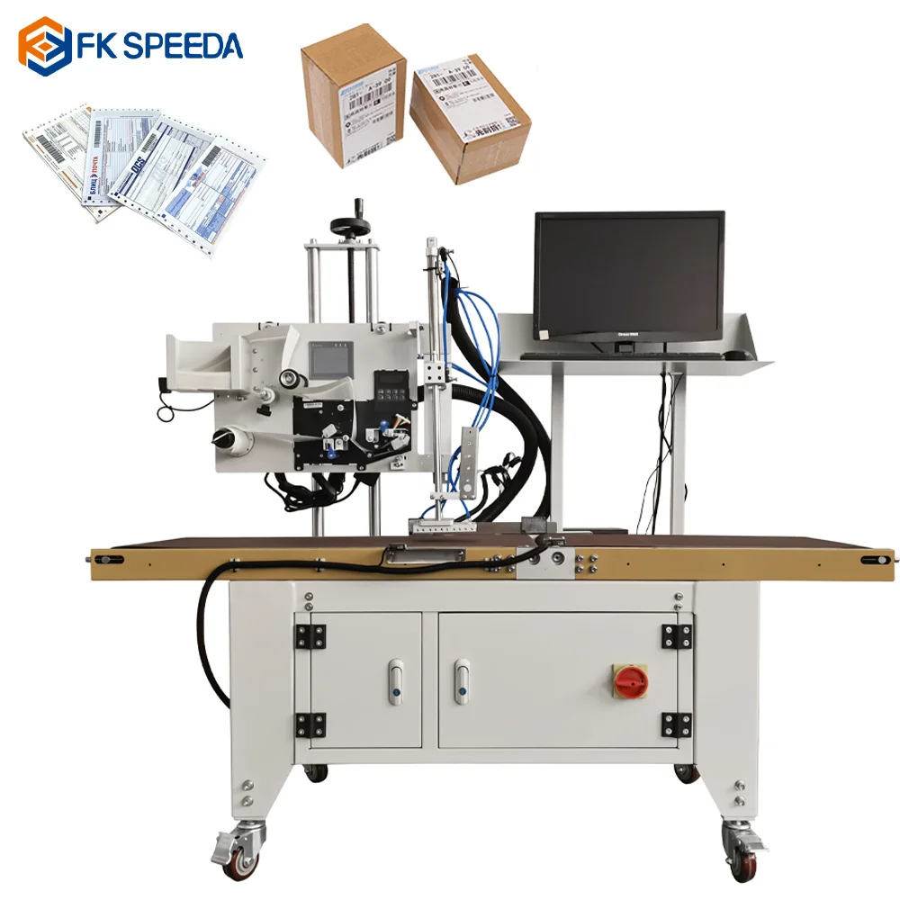 Automatic Side Label Measurement Function Labeling Machine