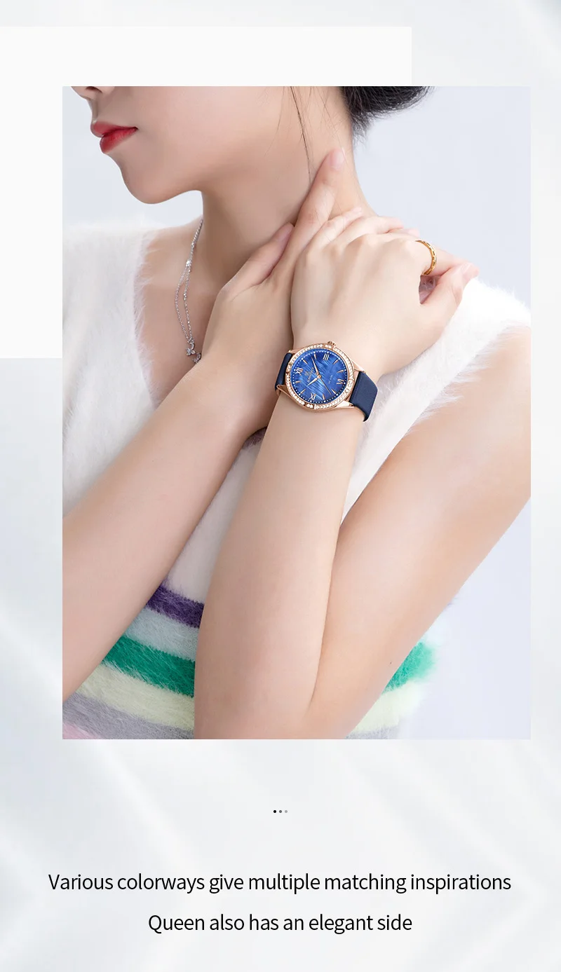 Naviforce 5038 Women Watch Fashion Minimalist Quartz Wristwatch Genuine ...