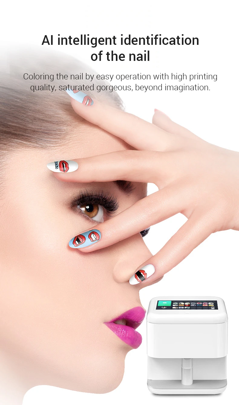 Professional Portable Automatic Manicure Nail Art Printer 3d Digital H105ed8972eaf42e98811aa91255b547fN