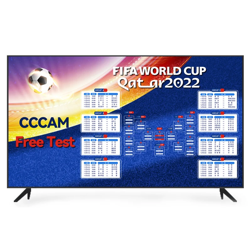 Подписка на IPTV 12 месяцев Европейский код Африки HD xtream Android ТВ-бокс CCcam Cline-сервер для 2022 Кубка