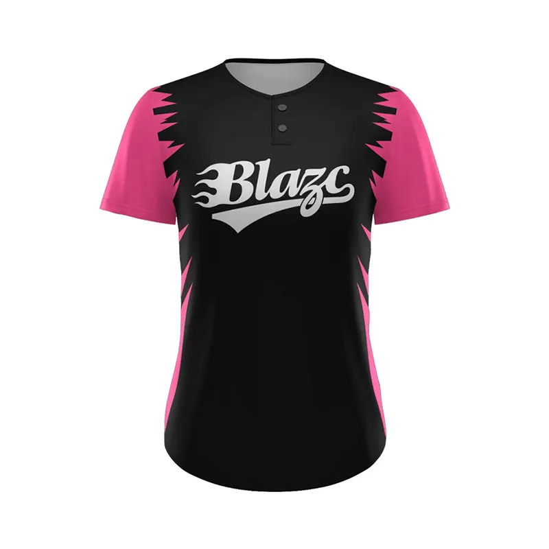 softball jersey design sublimated - full-dye custom softball uniform