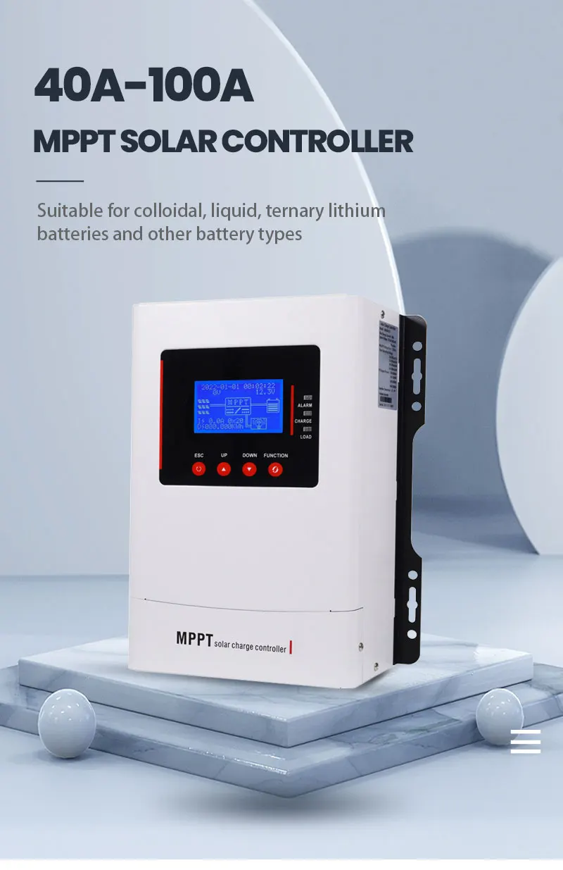 MPPT Solar Controllers - Efficient 12V and 24V Battery Charging