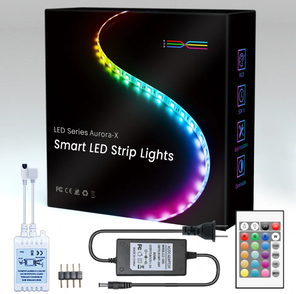 led series aurora x smart led strip lights