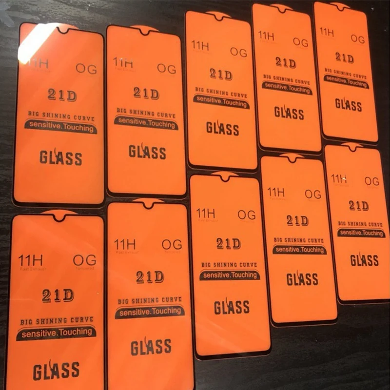 21D Screen Protector for Iphone Tempered Glass for Cell Phone