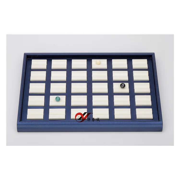 Wholesale Gemstone Display Box Diamond Gemstone Display Boxes Tray For