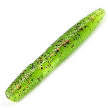 Soft Worm Floating Ned Rig Lure Artificial Soft Bait 10-Piece Without Hooks for Bass and Mandarin Fish in Black Pit – Soft Lure – view 2
