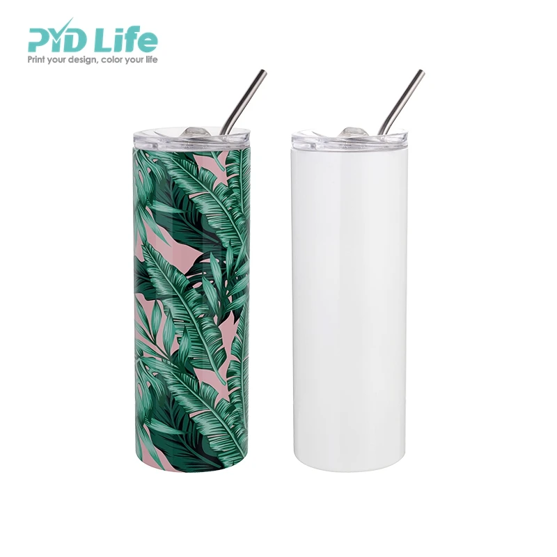 PYD Life Sublimation Blanks Tumbler Skinny Slim 12 OZ Straight Stainless  Steel Can Cooler Insulater …See more PYD Life Sublimation Blanks Tumbler