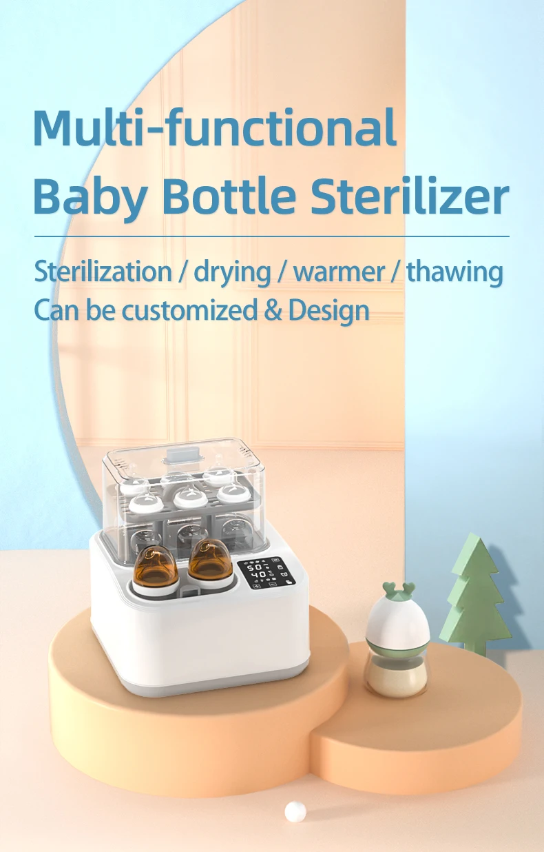 Multifunction Milk Bottle Steriliser Warmers Baby Bottle Sterilizers
