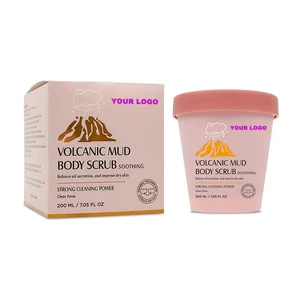 Luxury Hydrating Body Scrub with Coconut Oil & Volcanic Sand Deep Exfoliation & Intense Moisturizing for All Skin Types