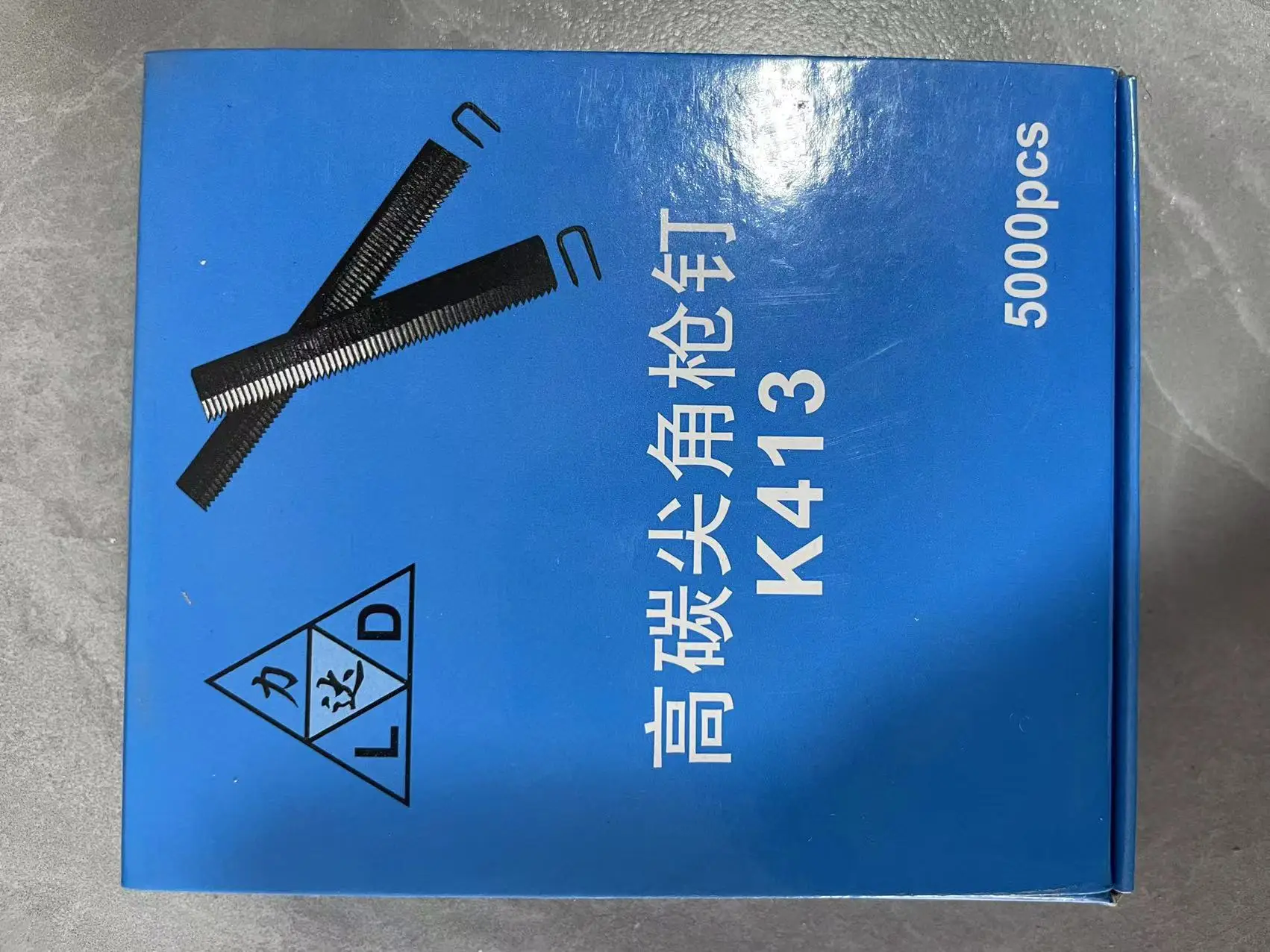 High Carbon Steel Pointed Foot Code Nail Pneumatic Gun Nail K410 Iron high-carbon-steel-pointed-foot-code-nail-pneumatic-gun-nail-k410-iron