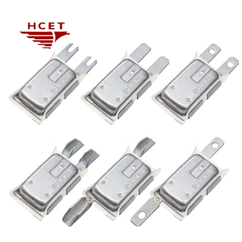 HCET High Quality Motor Thermal Overload Protector Switch HC01 5ap 6ap Electric Power Source for DC Motor in Cars Households