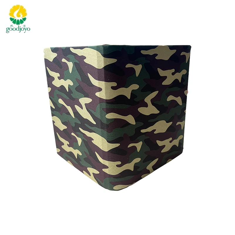 Direct Deal A4 Stretch Elastic Soft Camo Color Book Cover Fabric Swatch Book for Boys