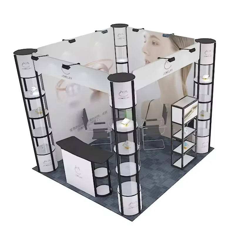 Tian Lang China Factory 10x20 Tradeshow Booth Display Trade Show Portable Exhibition Booth And Walls