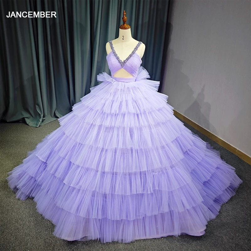 Light Purple Ball Gown Quinceanera Dress With Sweetheart Neckline & Ruffles Odm Light Purple Ball Gown Quinceanera Dress With Sweetheart Neckline & Ruffles Odm