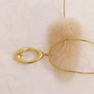 Wholesale Unisex 18K Gold Plated Stainless Steel Snake Chain Necklace CZ Zircon Pendant Trendy Butterfly Design 4 Colors Tarnish