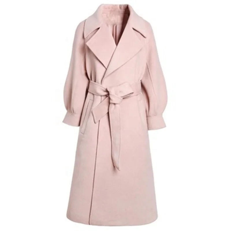 woolen overcoat