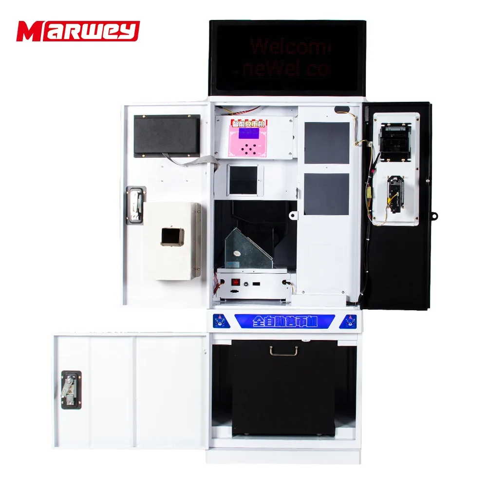 Coin Exchange Machines Token Kiosk Customized Automatic Arcade Token Change Machine Bill Changer for Vending Machine for Sale