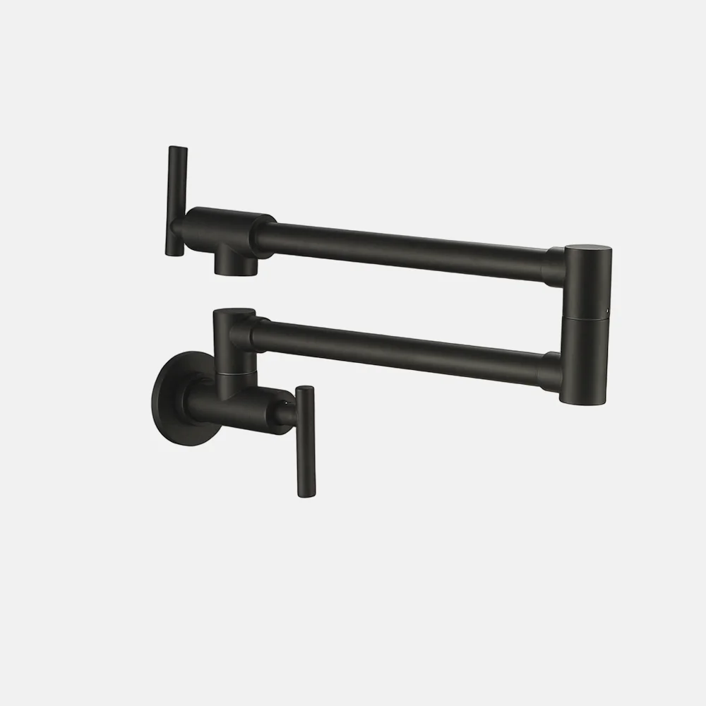 Black Mounted Kitchen Faucet