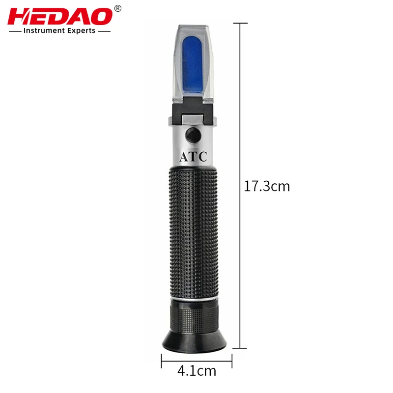 Wholesale Convenient Handheld Detect Sugar Concentration Coffee Brix Sugar Refractometer Brix Refractometer Testing Equipment
