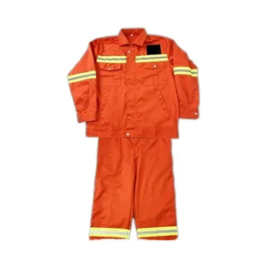 Zhejiang Construction Spring Autumn Municipal Workers' Long Sleeve Work Coveralls Reflective Labor Insurance Clothing