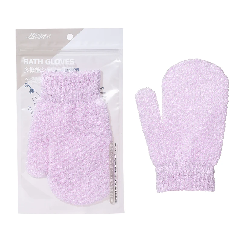 LMTLOP Soft Grooming Gloves Bath Gloves Shower Massage Brush for Bathing  Spa SY804 Exfoliator Dead Skin Remove Bath Shower Glove