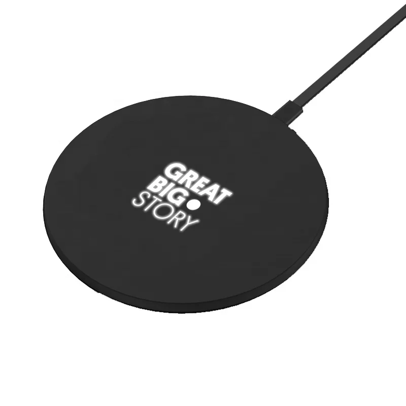 Эко VPB-236WL свет Содружественный беспроволочный зарядное устройство мобильного телефона Qi (1 шт.), соответствует стандартам Ce и защита от короткого замыкания 5 Вт я быстро перегрузки по току из АБС-пластика