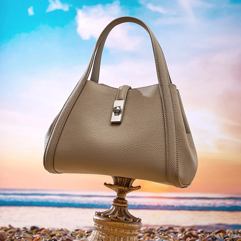 Women Fashion Handbags Leather Custom Girls Tote Bag Large Capacity Shoulder Messenger Hand Bag