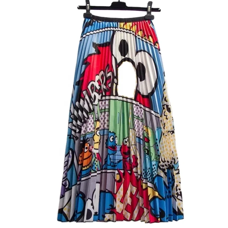 Shop Our Collection of Cartoon a-Line Pleated Midi Skirts
