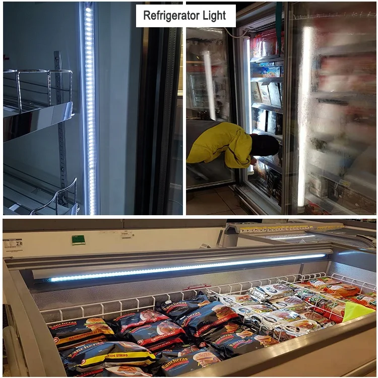 Коммерческий управления люминисцентными лампами 4 фута 6ft t8 ip65 Водонепроницаемый холодильник led морозильная камера Световая трубка