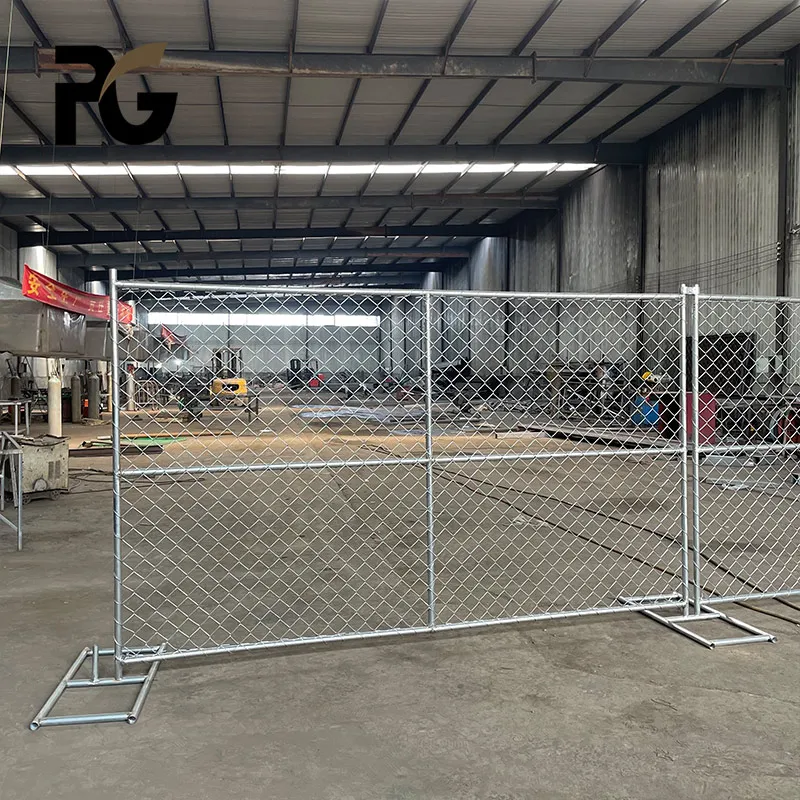 6ft Temporary Fencing Panels Metal Galvanized Construction Site