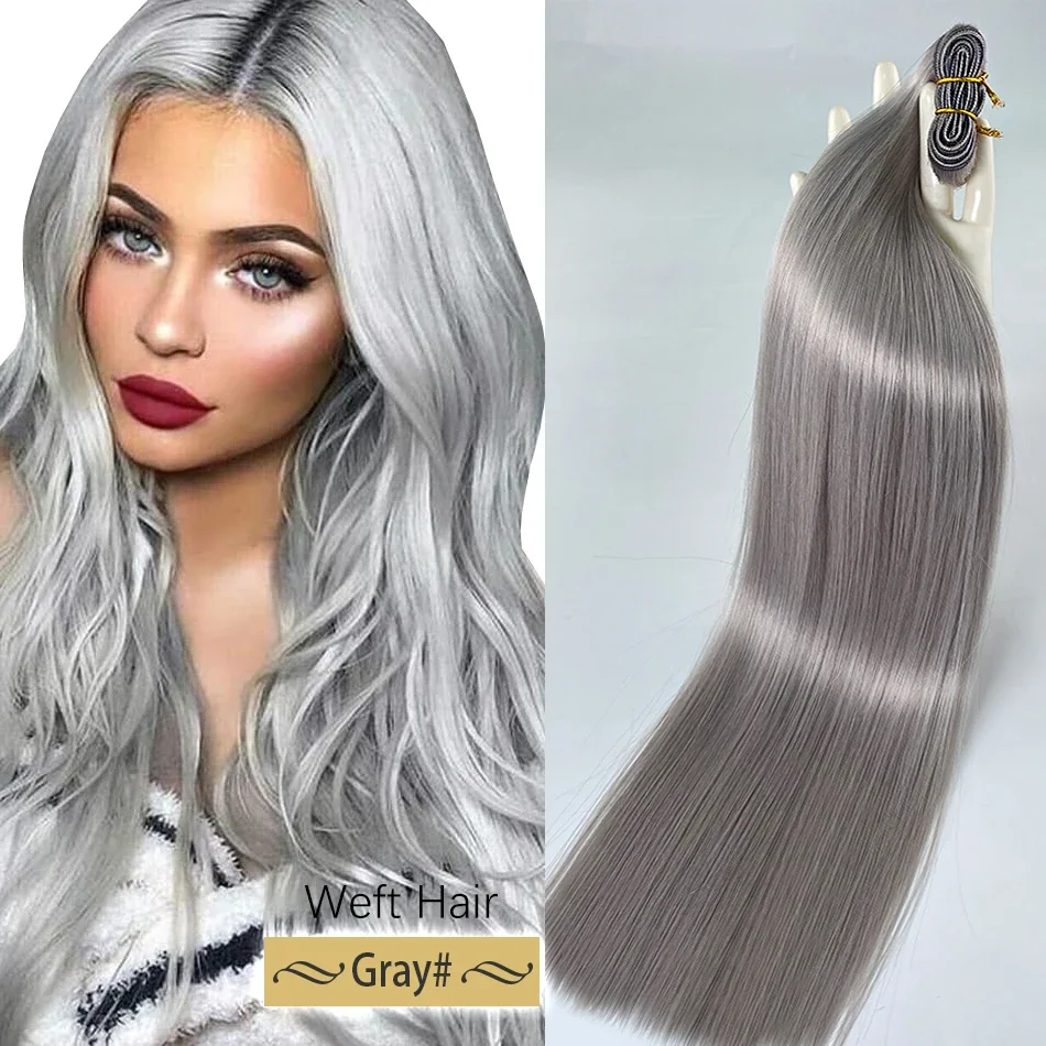 Steil Menselijk Haar Bundels Haarextensies Voor Vrouwen 613 99j 30 Inch Zwart Effen Kleur Ruwe Braziliaanse Vlecht 100% Menselijk Haar_voghion.com