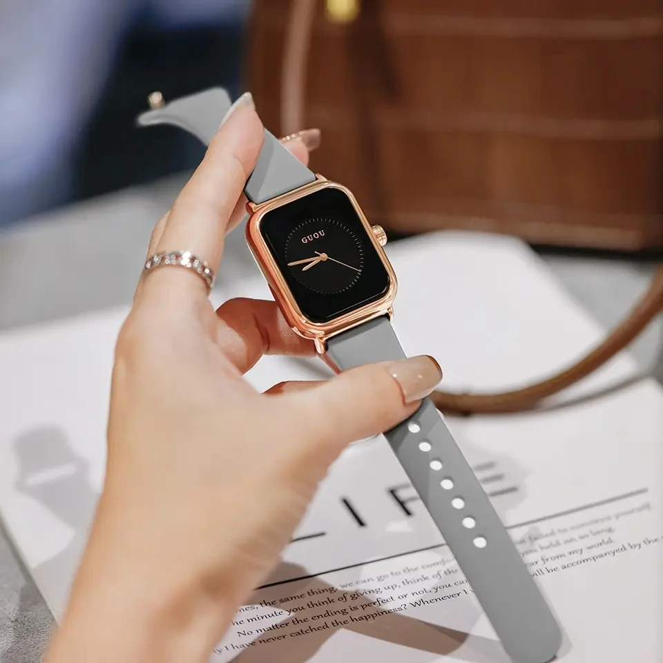 GUOU Men Luxury Wrist Watches Fashion Chronograph