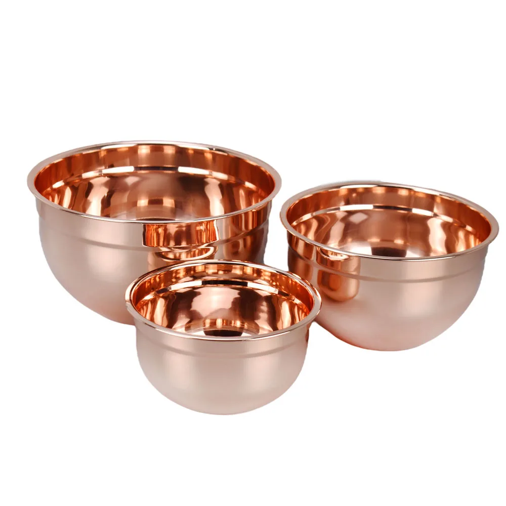 Copper Plated 3 Qt. Mixing Bowl, OGGI