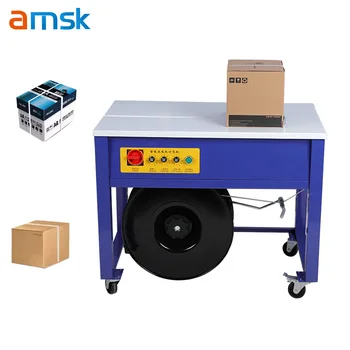 T800 Factory Electric Semi Automatic PP Strap Tape Time-saving and Efficient Carton Side Baler Packaging Machine Strapping Tool