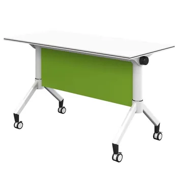 University Furniture Folding Conference Meeting Table Adjustable Multifunction School Student Tables Study Desk