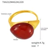 red resin ring