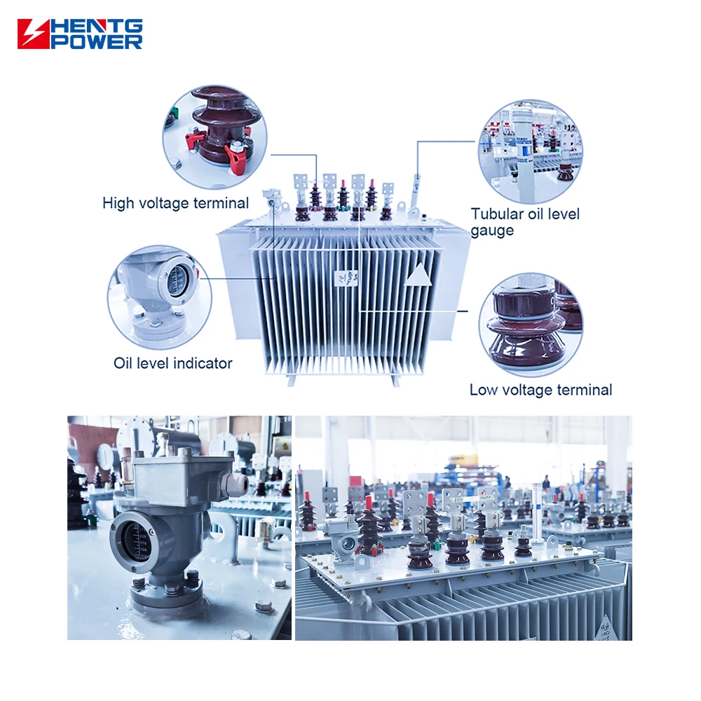 High Frequency 1000 KVA Three-Phase Oil-Immersed Distribution Transformer 3