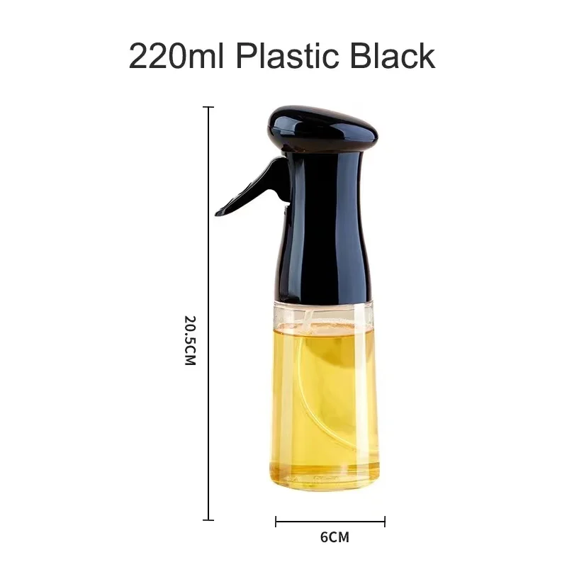 200ml Glass Olive Oil Sprayer For Cooking Canola Oil Spritzer Mister