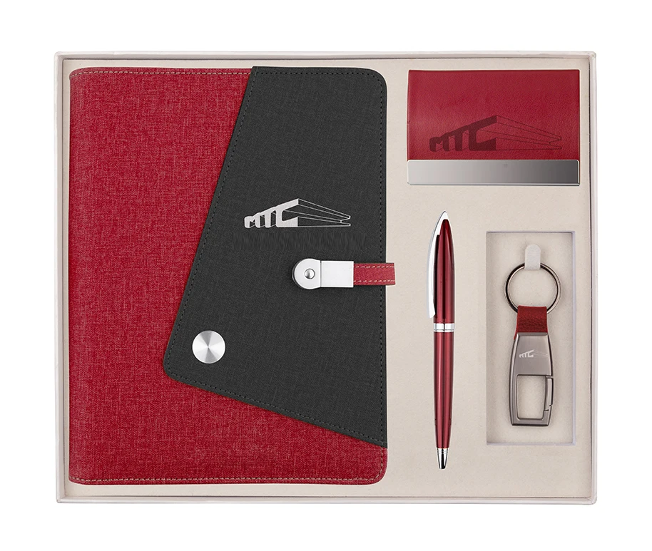 Liviya International Black Corporate Promotional Gift Set: Card Holder,  Pen, Keychain in Chennai, Packaging Type: Box