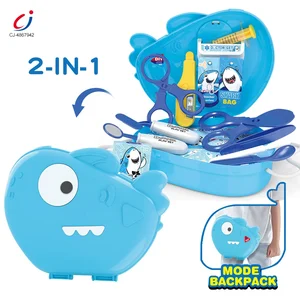 Chengji Children Doctor Toy Set Pretend Play Role 2 in 1 Medical Backpack Educational High Quality Toy Doctor Kit